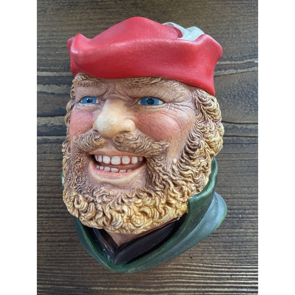 Vintage Legend Chalkware Character Head "Little John"‎ 1981 Made in England